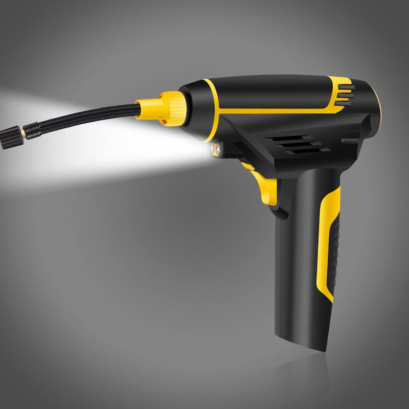 Automatic Portable Handheld Digital LED Smart Car Air Compressor - Auto Clean Pro