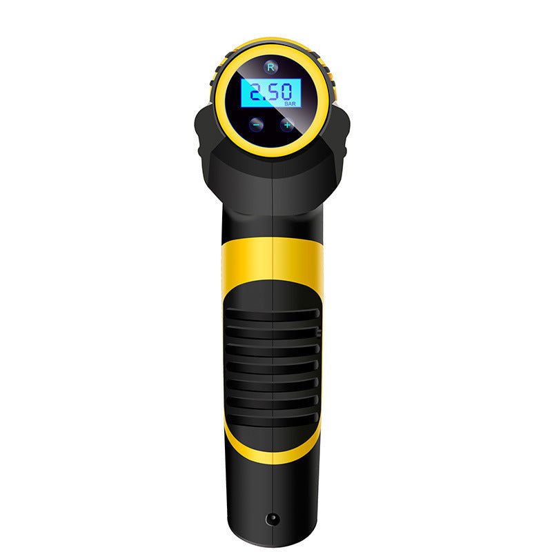 Automatic Portable Handheld Digital LED Smart Car Air Compressor - Auto Clean Pro