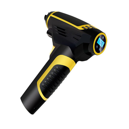 Automatic Portable Handheld Digital LED Smart Car Air Compressor - Auto Clean Pro