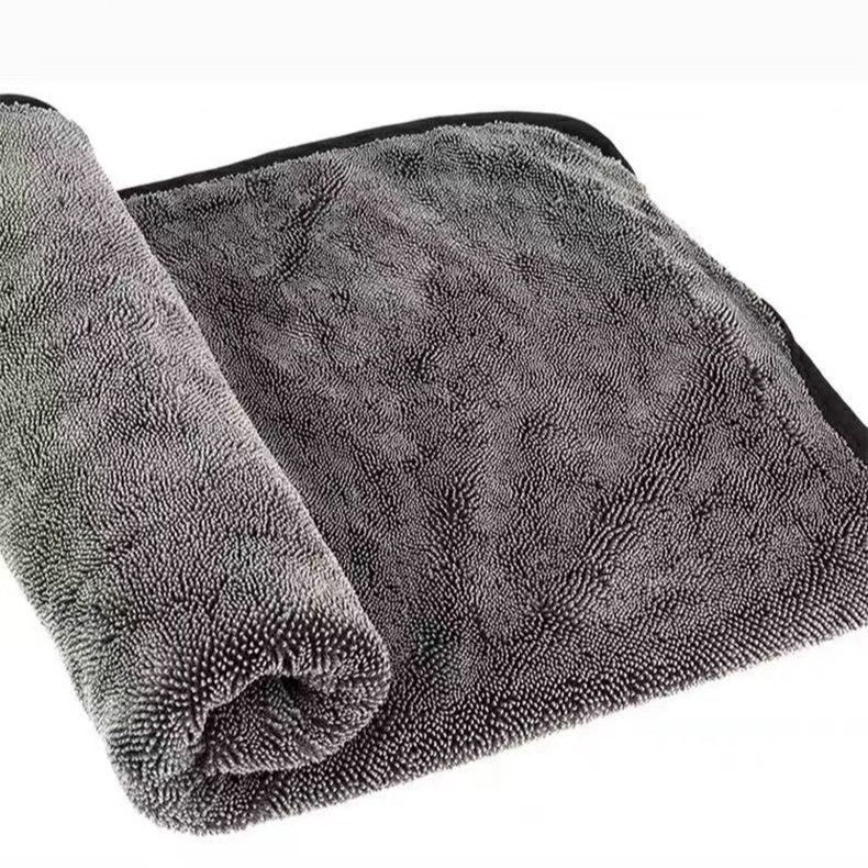 Towel Microfiber Car Beauty Car Towel Not Easy To Shed Hair Thickened Absorbent Seamless Car Cleaning Cloth - Auto Clean Pro